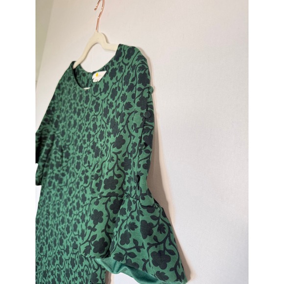 Boden • Alexis Jersey Midi Dress Enchanted Vine Floral Sz 14 - Picture 9 of 10